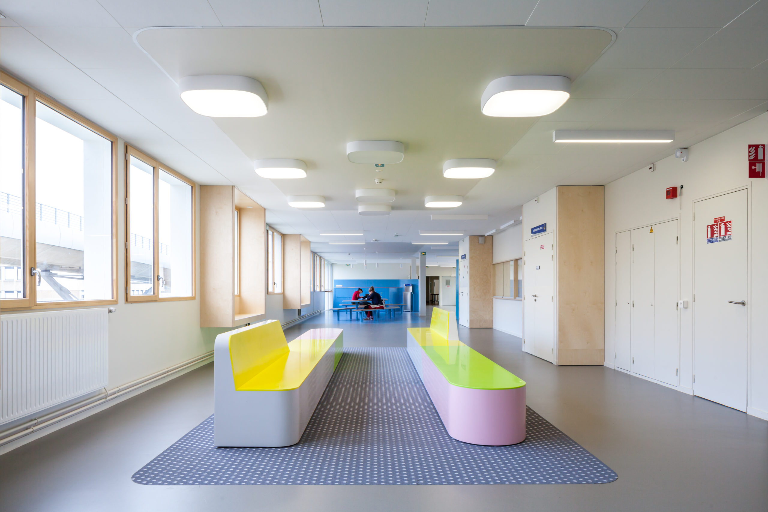 Institut de formation en soins infirmiers — éclairage santé — Rennes (35) France — luminaires haut de gamme VIP Lighting