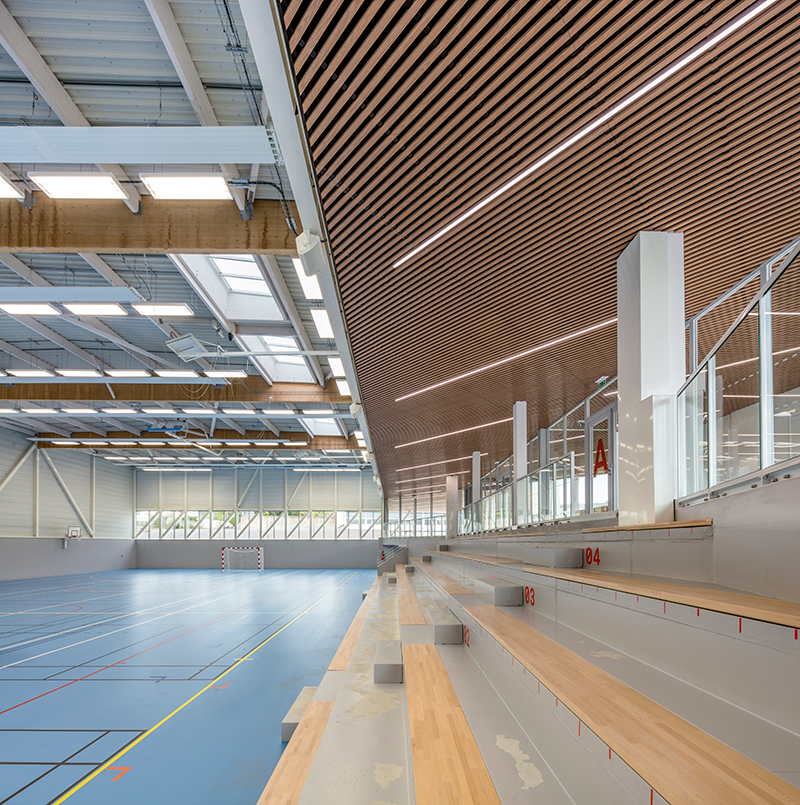 Salle de Sport Pass’Sport — éclairage équipement — Plouha (22) France — VIP Lighting
