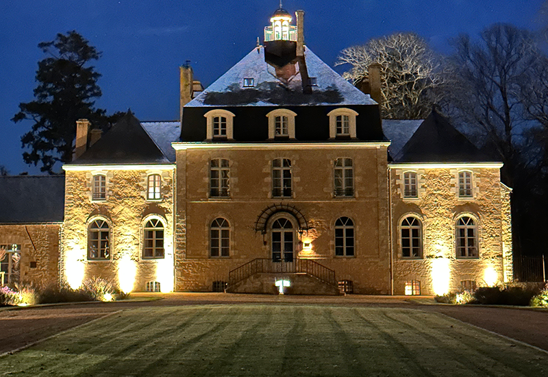 Domaine Le Mézo — éclairage hôtelier haut de gamme par VIP Lighting